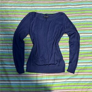 Banana Republic Navy Blue Women's Sweatshirt